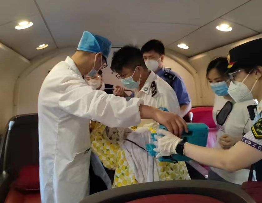 宁城县高铁转院公司